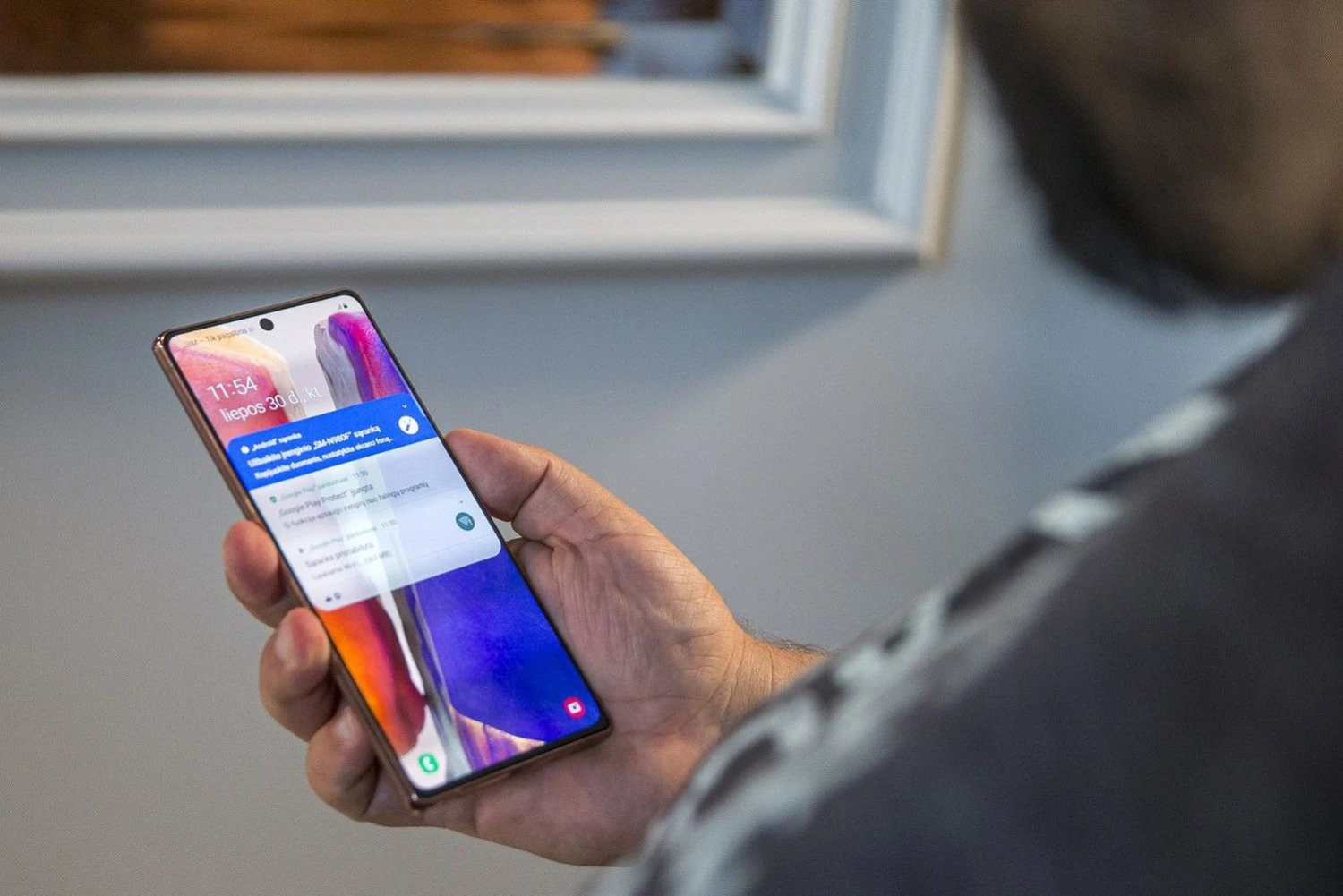 „Samsung Galaxy Note20“. Gamintojo nuotr.