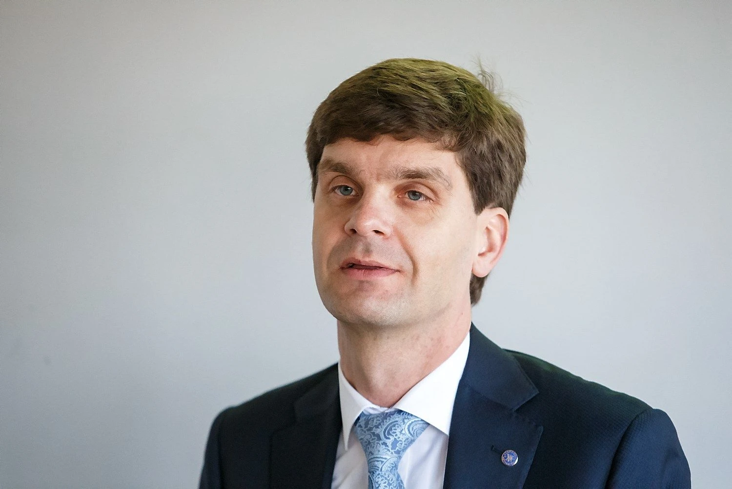 Ignas Vėgėlė, Advokatų tarybos pirmininkas, sako, kad prie iniciatyvos prisijungė daugiau nei 60 advokatų ir advokatų padėjėjų.
Vladimiro Ivanovo (VŽ) nuotr.
