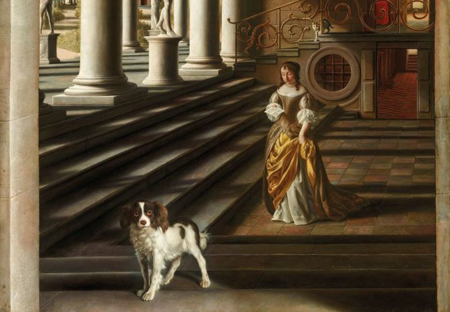 Anne Conway, Didžiosios Britanijos pirmoji moteris filosofė, Samuelio van Hoogstrateno paveikslas, Mauritsheisas, Haga. 