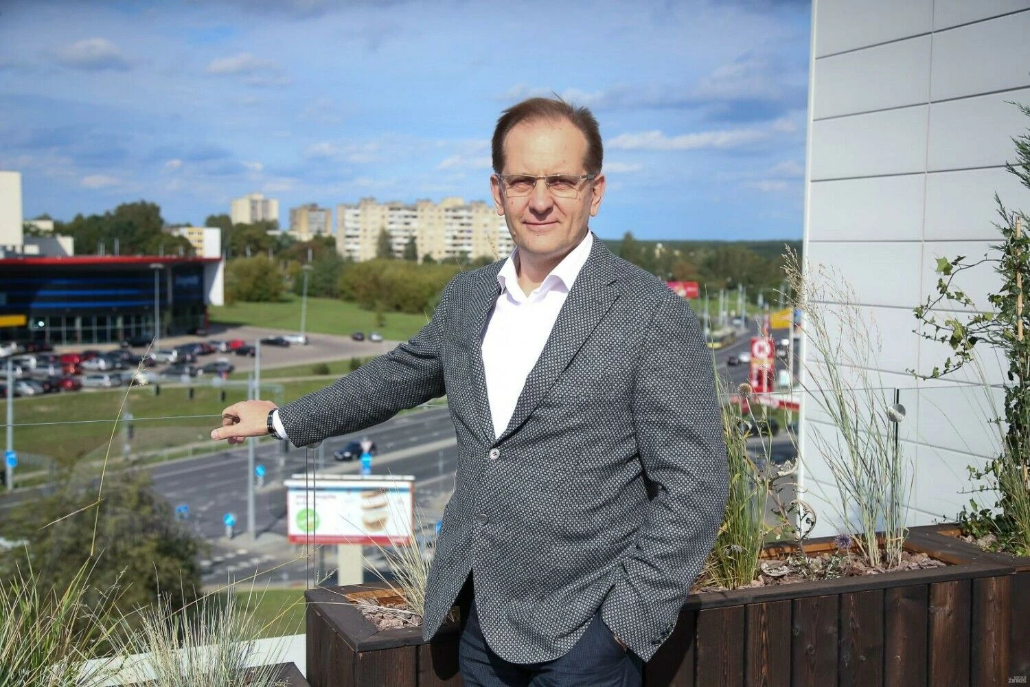 Arūnas Šlenys, statybos UAB „Naresta“ generalinis direktorius. Vladimiro Ivanovo (VŽ) nuotr.