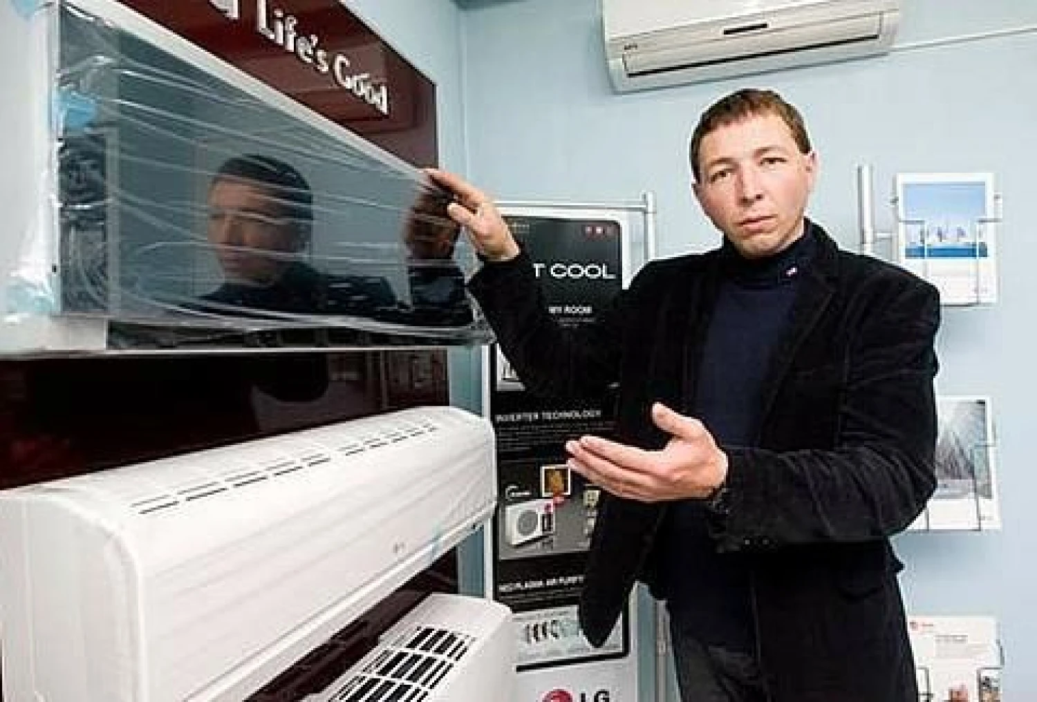 Antanas Mižutavičius, oro kondicionavimo, vėdinimo ir šaldymo įrenginius gaminančios UAB "Medgana" direktorius.