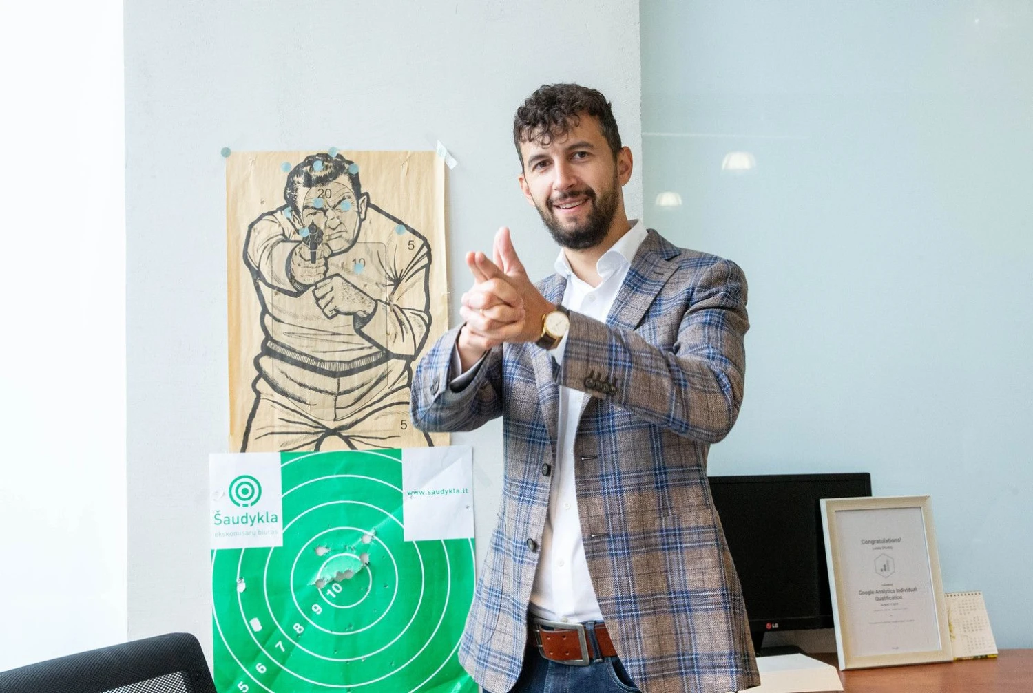 Tomas Varnas, skaitmeninės rinkodaros UAB „Good one“ direktorius. Juditos Grigelytės (VŽ) nuotr.