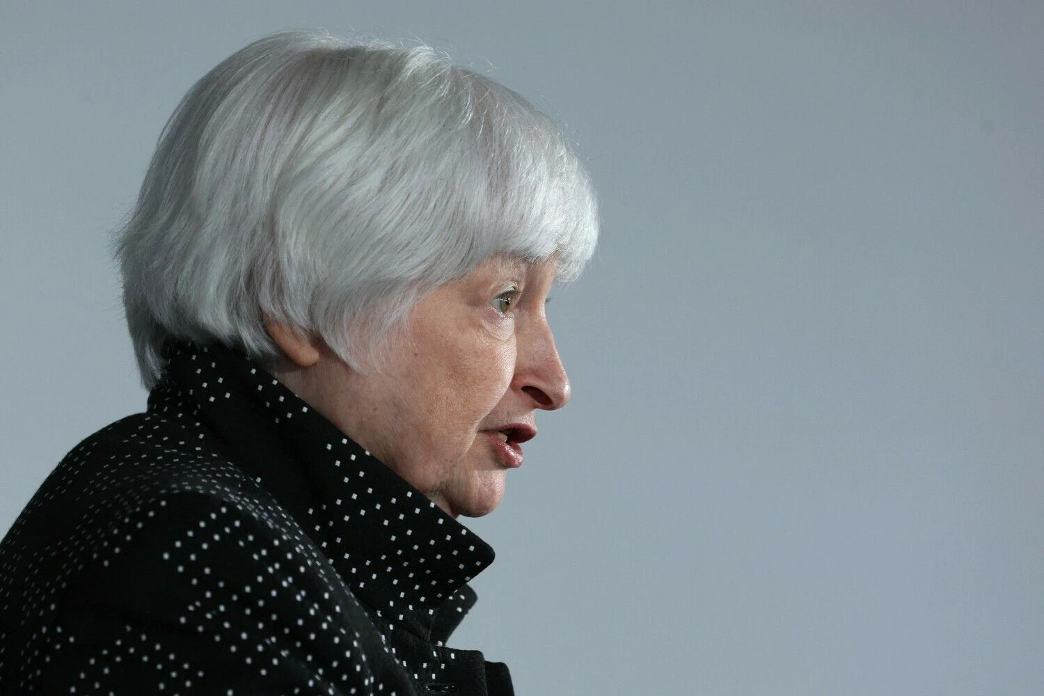 Janet Yellen, JAV iždo sekretorė. Alexo Wongo (AFP/„Scanpix“) nuotr.