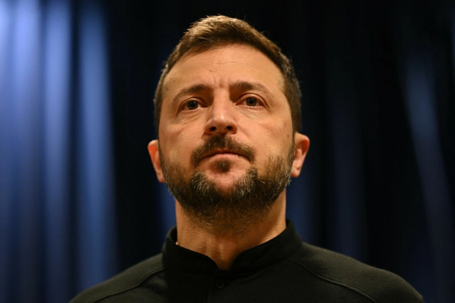 Ukrainos prezidentas Volodymyras Zelenskis. Leono Nealio (AFP/„Scanpix“) nuotr.