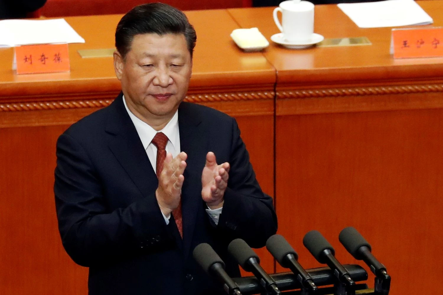 Xi Jinpingas, Kinijos prezidentas. Damiro Sagoljaus („Reuters“ / „Scanpix“) nuotr.
