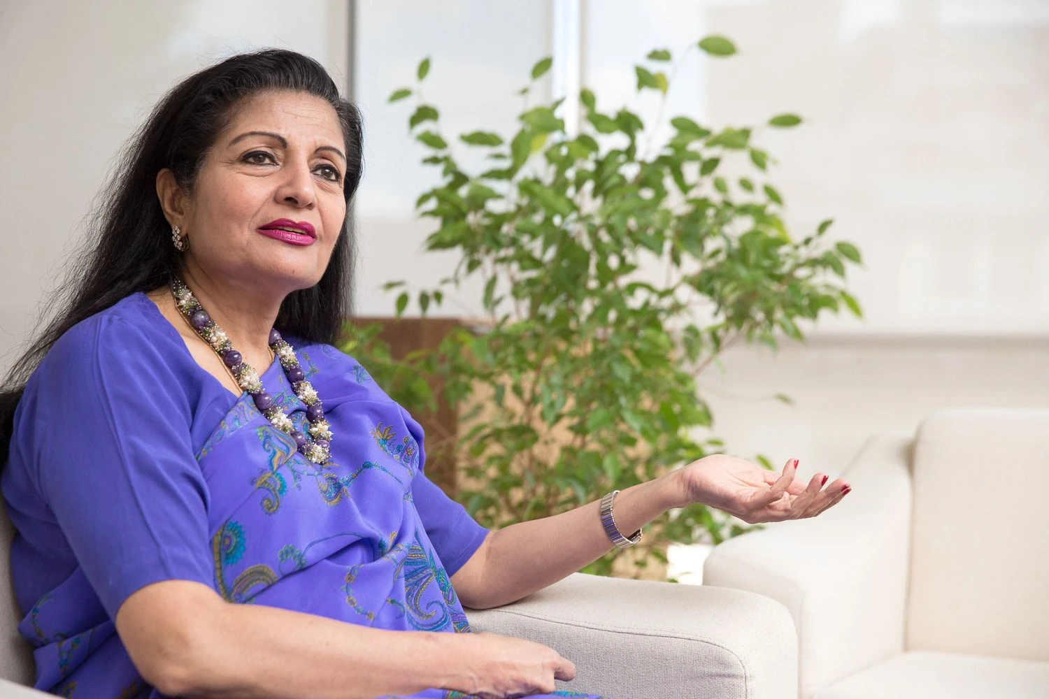 Lakshmi Puri, Jungtinių Tautų Lyčių lygybės ir moterų įgalinimo padalinio vykdomojo direktoriaus pavaduotoja.
Vladimiro Ivanovo (VŽ) nuotr.