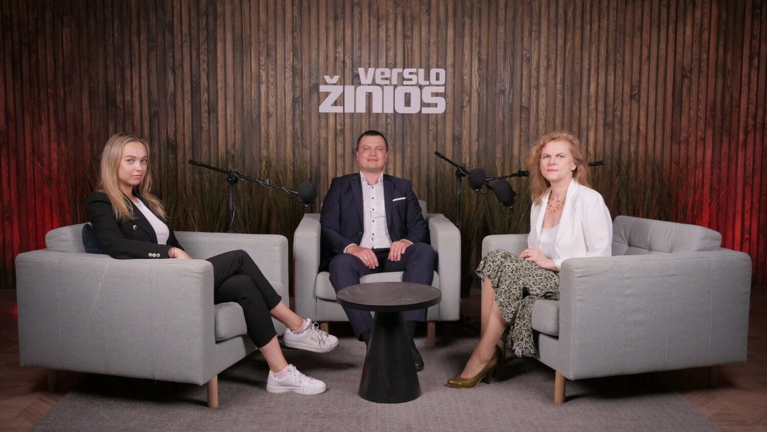 Neda Orlakaitė, CITUS plėtros vadovė, Mantas Galdikas CITUS direktorius, moderatorė Vilija Ramanauskienė.