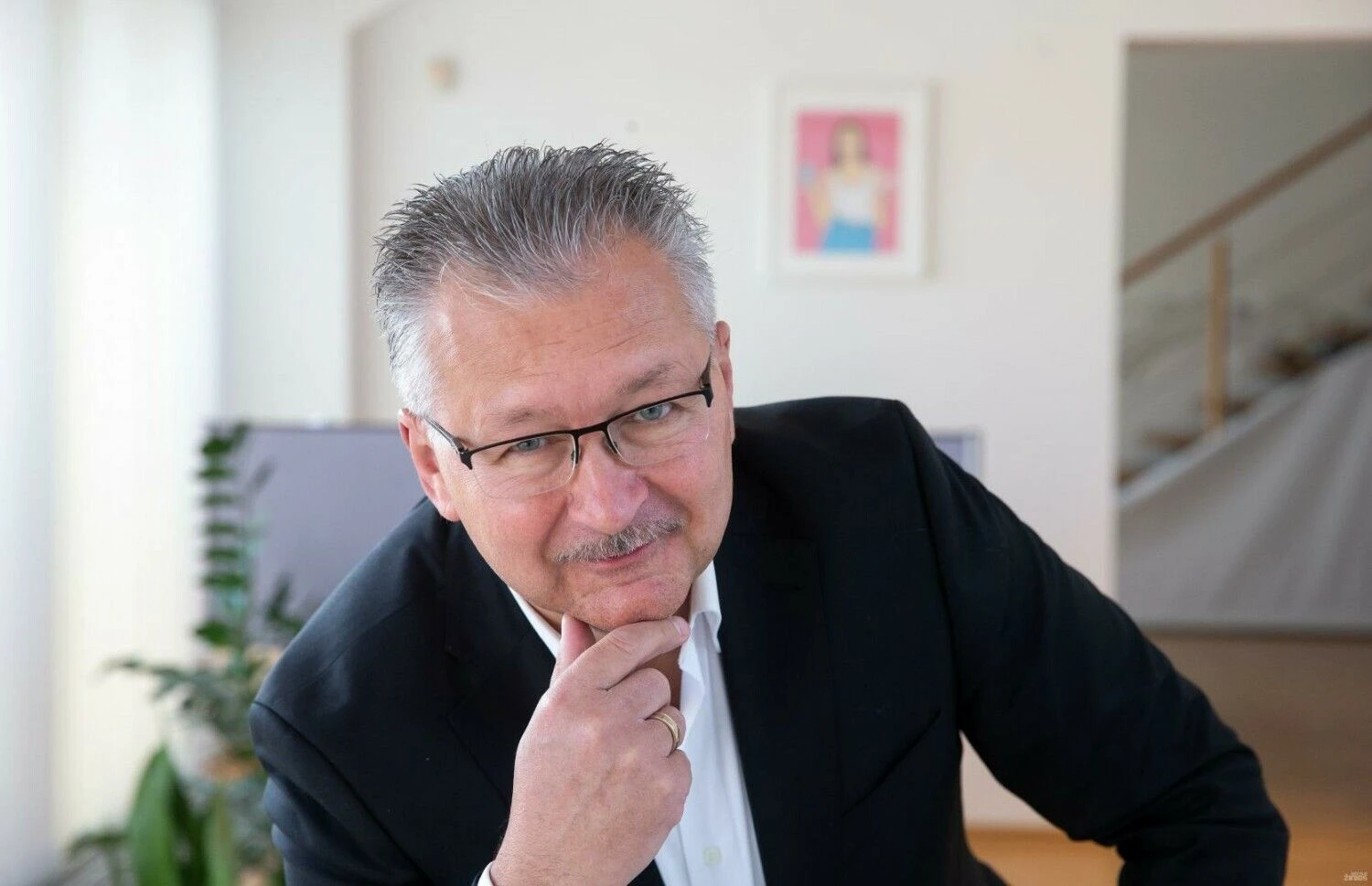 Gintaras Bertašius, AB „Vilkyškių pieninė" generalinis direktorius. Juditos Grigelytės (VŽ) nuotr.