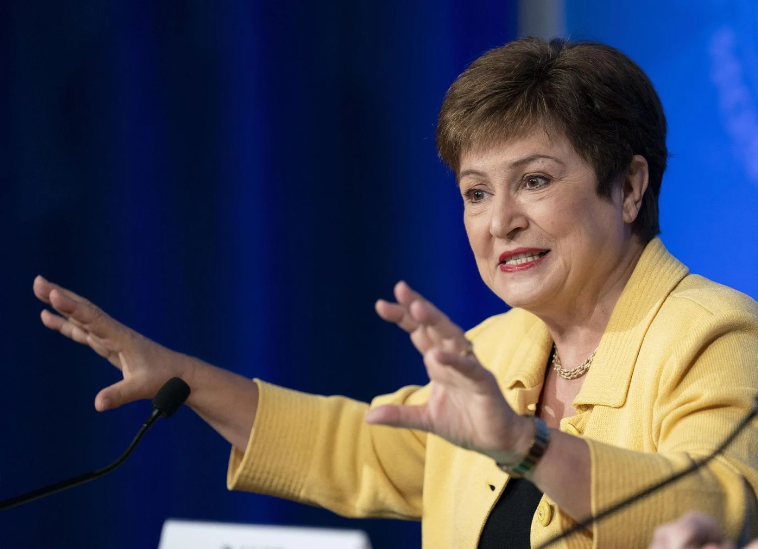 Kristalina Georgieva, TVF vadovė. („SIPA“ / „Scanpix“) nuotr. 