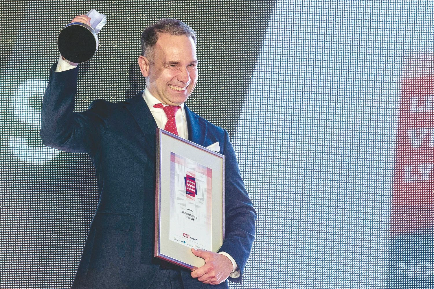 Petras Masiulis, UAB „Tele2“ generalinis direktorius: „Darbuotoją reikia mylėti kaip žmogų, gerbti ir užtikrinti jo orumą darbe.“
Vladimiro Ivanovo (VŽ) nuotr.