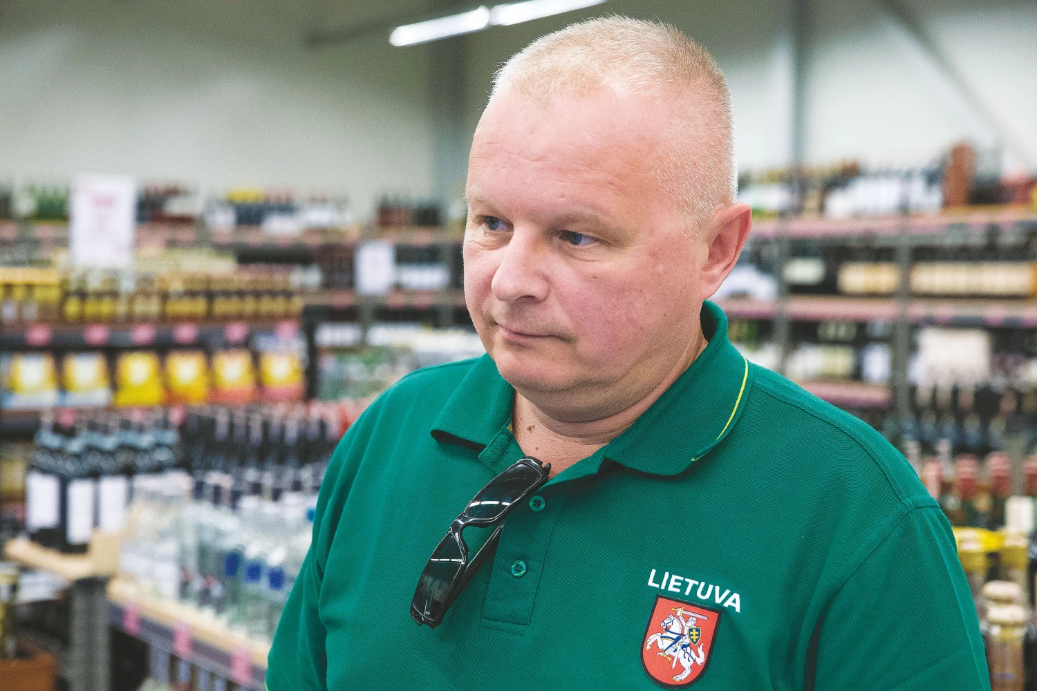 Marius Gumbrevičius, UAB „Gelsva“, valdančios parduotuvių tinklą „Vynoteka“, savininkas ir direktorius, įsitikinęs, kad „Lidl“ pakoreguos mažmeninės prekybos lyderių gretas. 
Vladimiro Ivanovo (VŽ) nuotr.