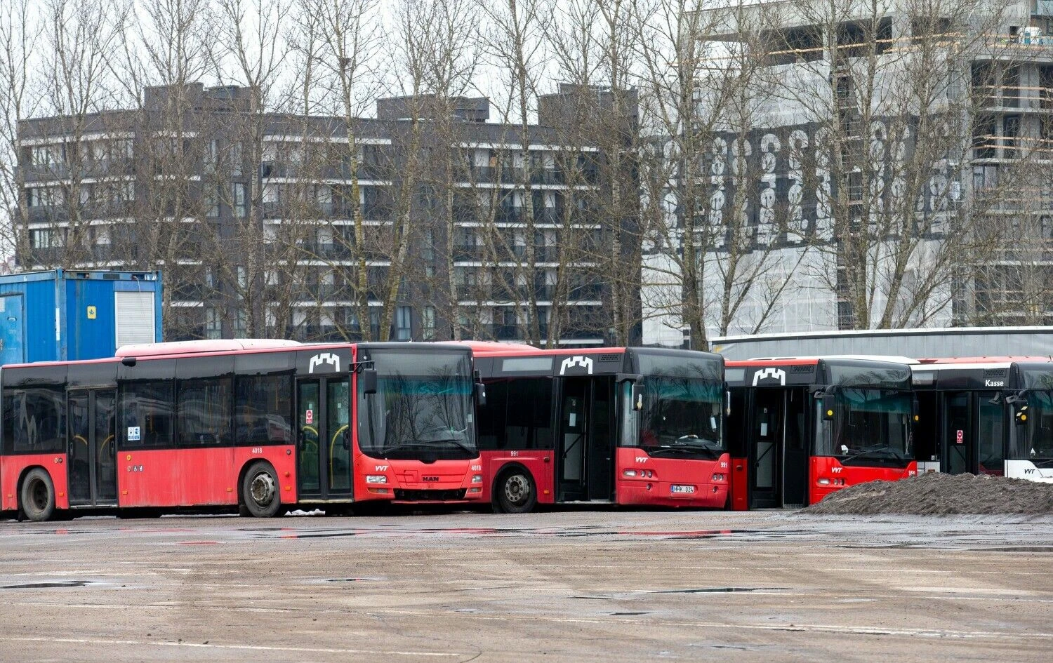 Autobusų parkas Vilniuje, Verkių g. Juditos Grigelytės (VŽ) nuotr.