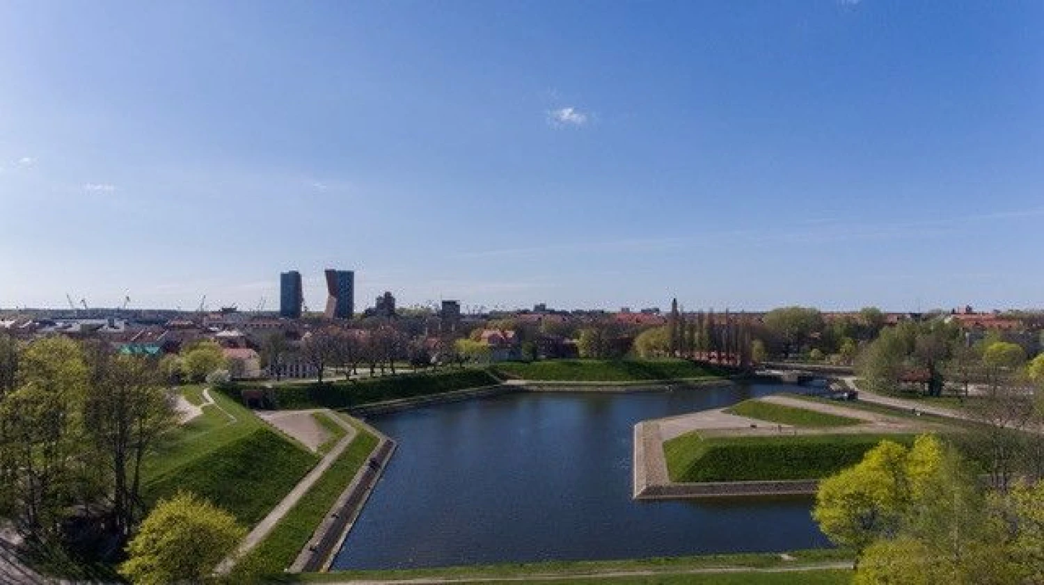 Teritorija, kurioje planuojamas kvartalas „Bastionų namai“. Bendrovės nuotr.