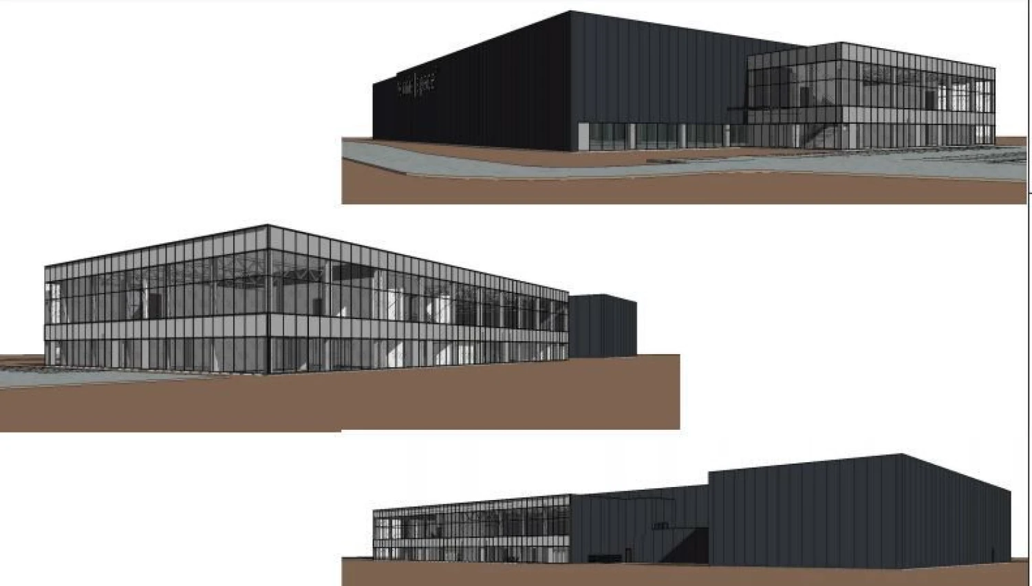 Bendrovės vizualizacija.