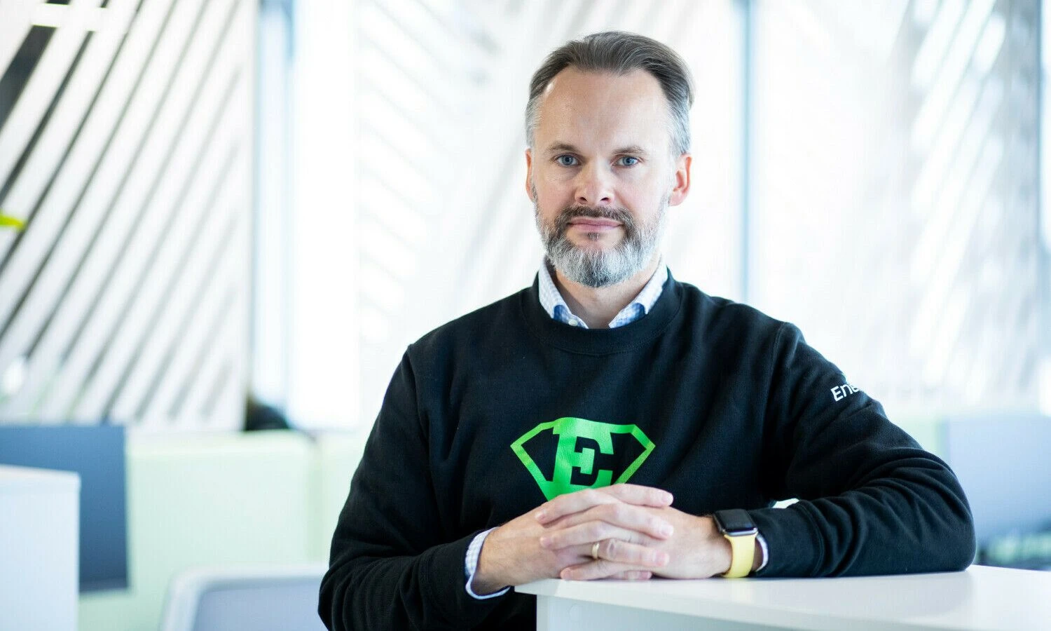 „Enefit“ vadovas Vytenis Koryzna. Nuotr. Irmanto Gelūno / BNS.
