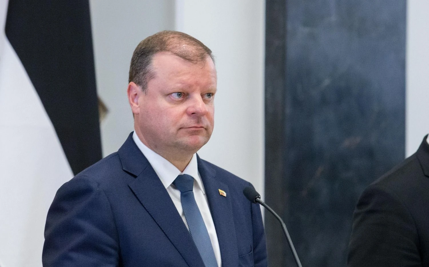 Ministras pirmininkas Saulius Skvernelis. Juditos Grigelytės (VŽ) nuotr.