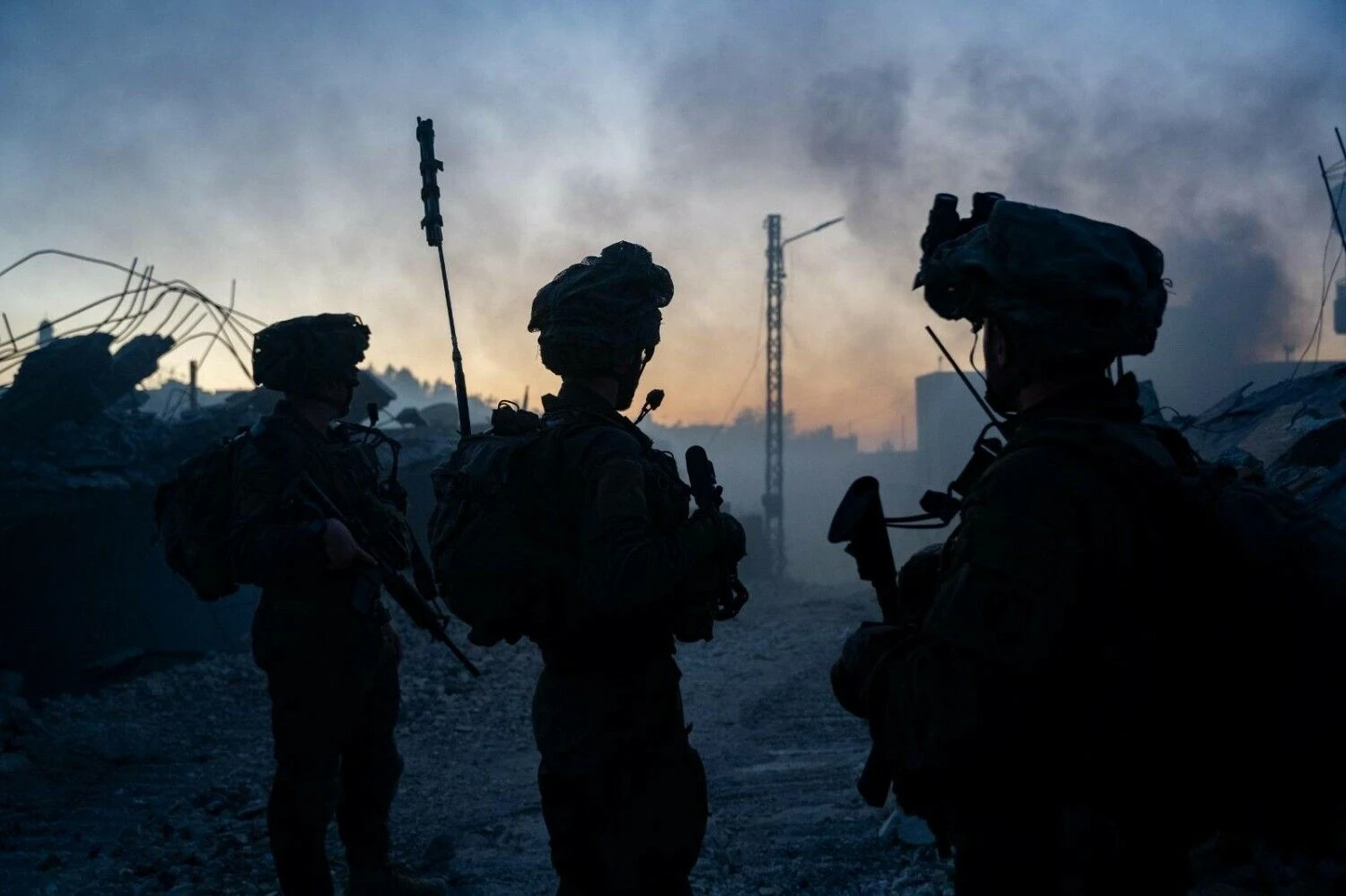 Izraelio kariuomenė Libano pietuose. (IDF / GPO / SIPA / „Scanpix“) nuotr.
