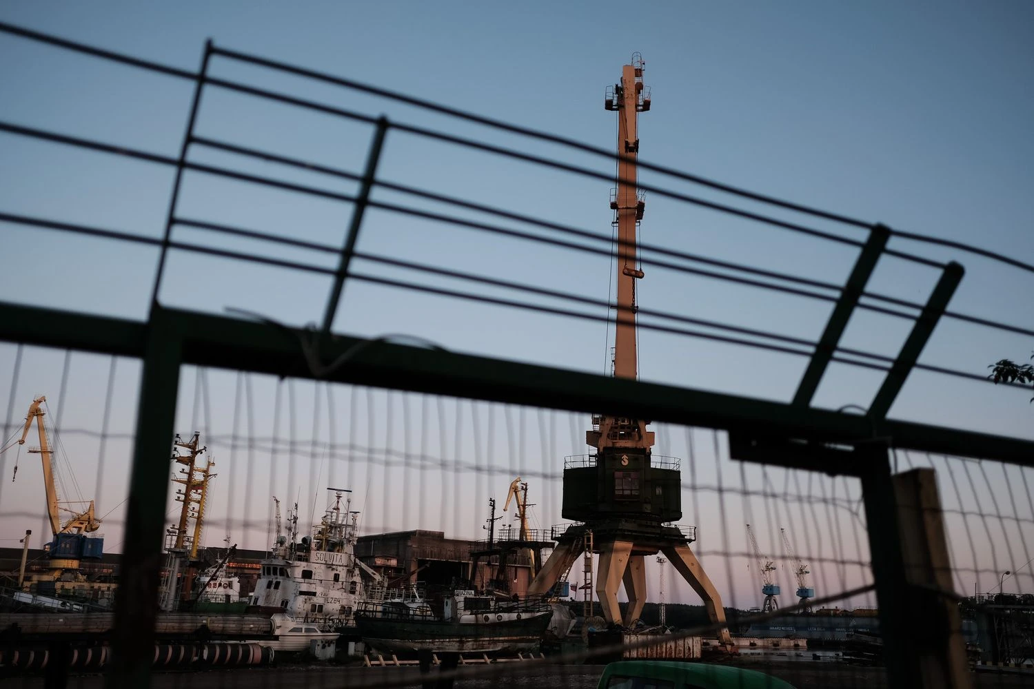 Buvusios AB „Klaipėdos laivų remontas“ teritorija. Vladimiro Ivanovo (VŽ) nuotr.