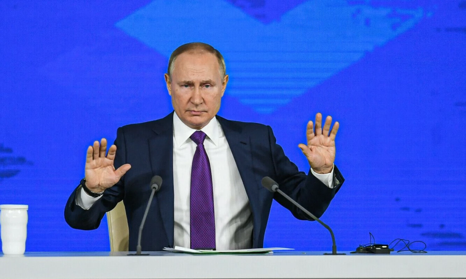 Vladimiras Putinas, Rusijos prezidentas. Jevgenijaus Sinitsyno („Zuma Wire“ / „Scanpix“) nuotr.