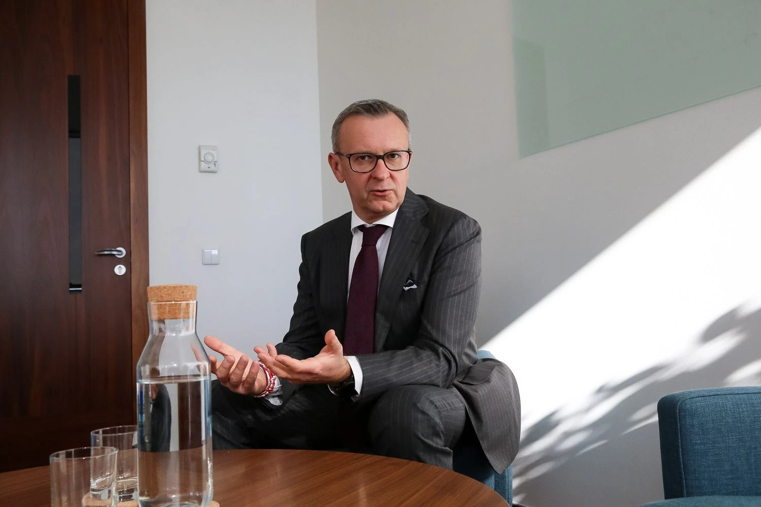 Mantas Zalatorius, Lietuvos bankų asociacijos prezidentas. Vladimiro Ivanovo (VŽ) nuotr.