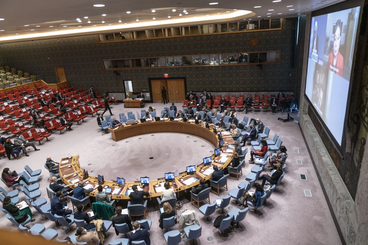 JT Saugumo tarybos posėdis. Levo Radino (ZUMA/„Scanpix“) nuotr.