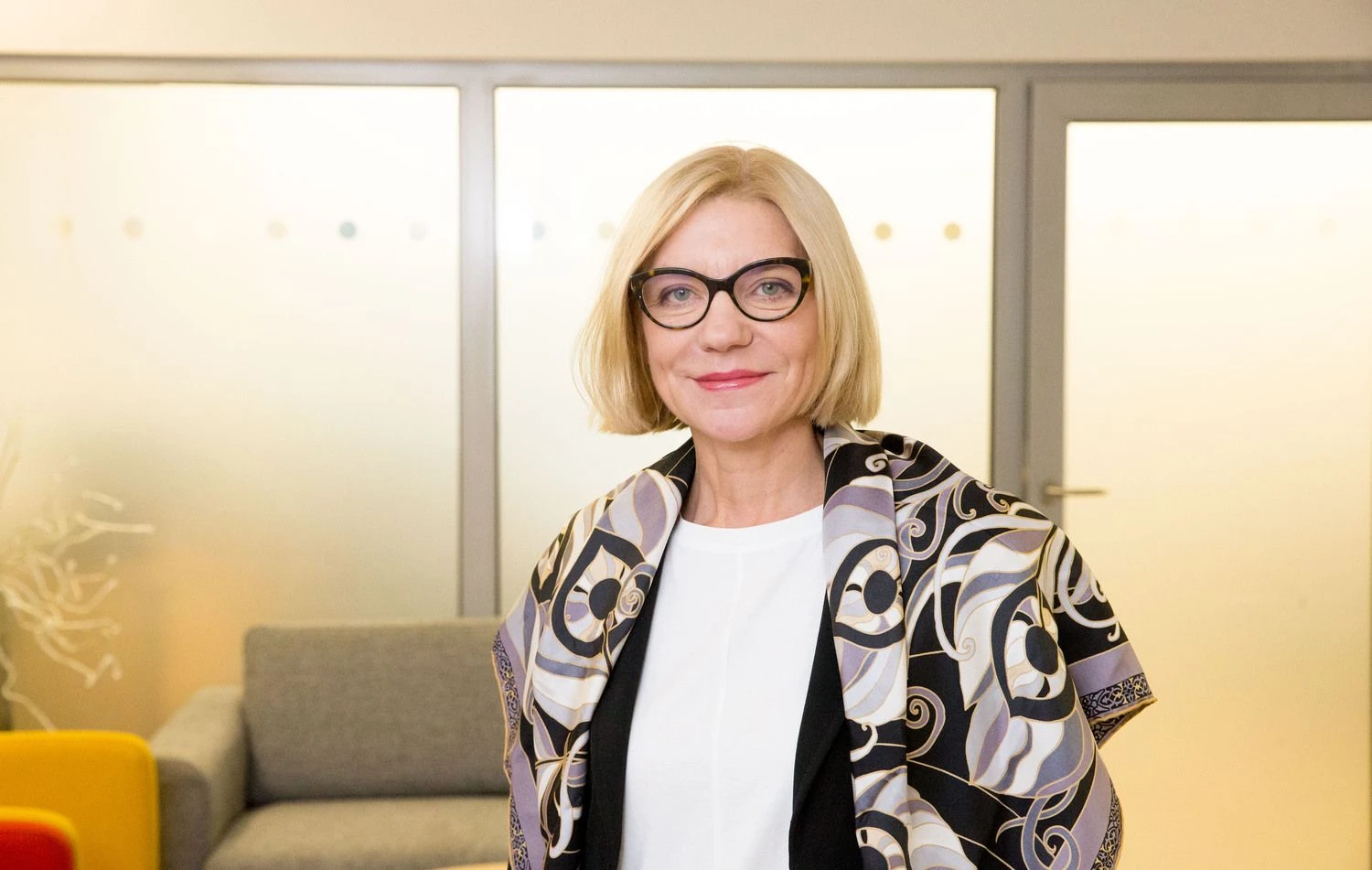 Ilona Lepp, „NielsenIQ“ generalinė direktorė. Juditos Grigelytės (VŽ) nuotr.