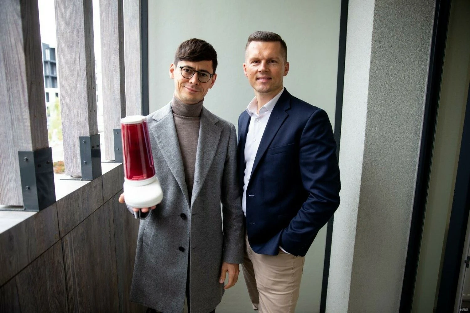 Adomas Trakšelis, „Millo Appliances“ vadovas, ir Aivaras Bakanas, „Millo Appliances“ komercijos vadovas. Vladimiro Ivanovo (VŽ) nuotr.