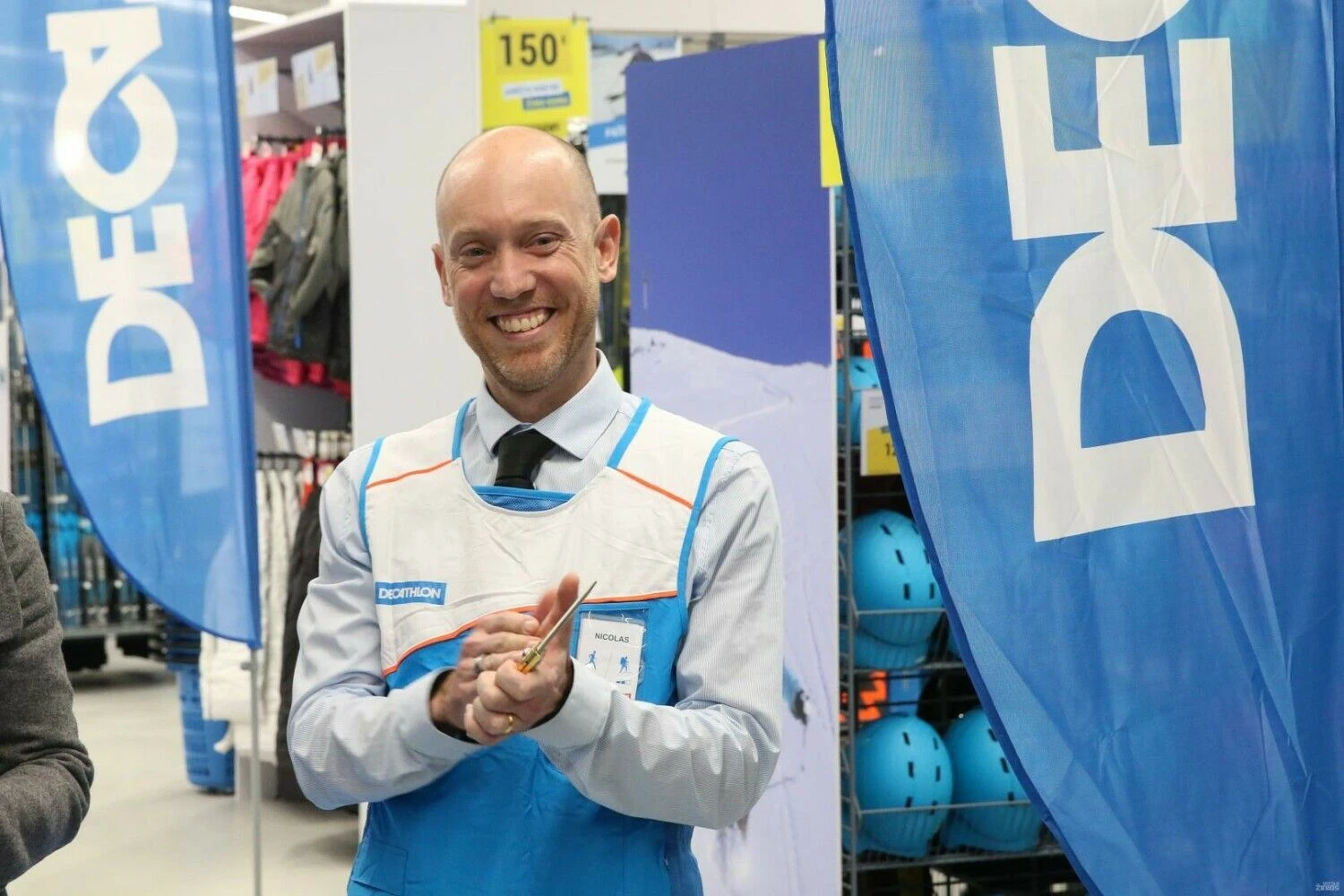 Nicolas Fogola, UAB „Decathlon Lietuva” direktorius. Vladimiro Ivanovo (VŽ) nuotr.