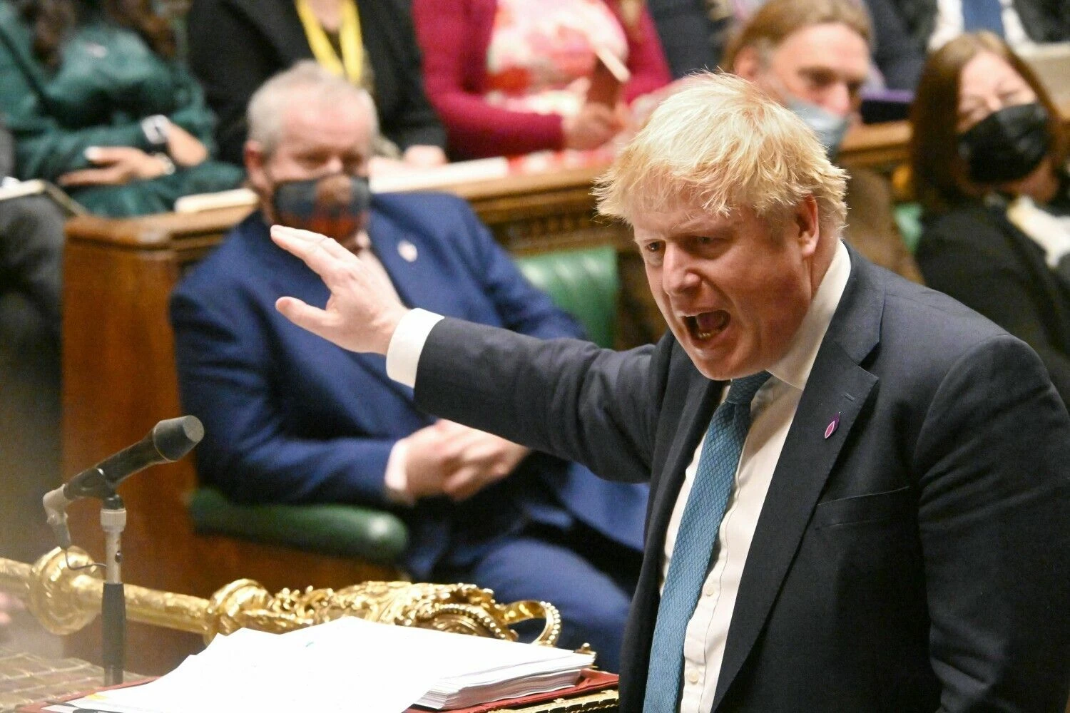 Borisas Johnsonas, JK premjeras. Jessicos Taylor (AFP / „Scanpix“) nuotr.