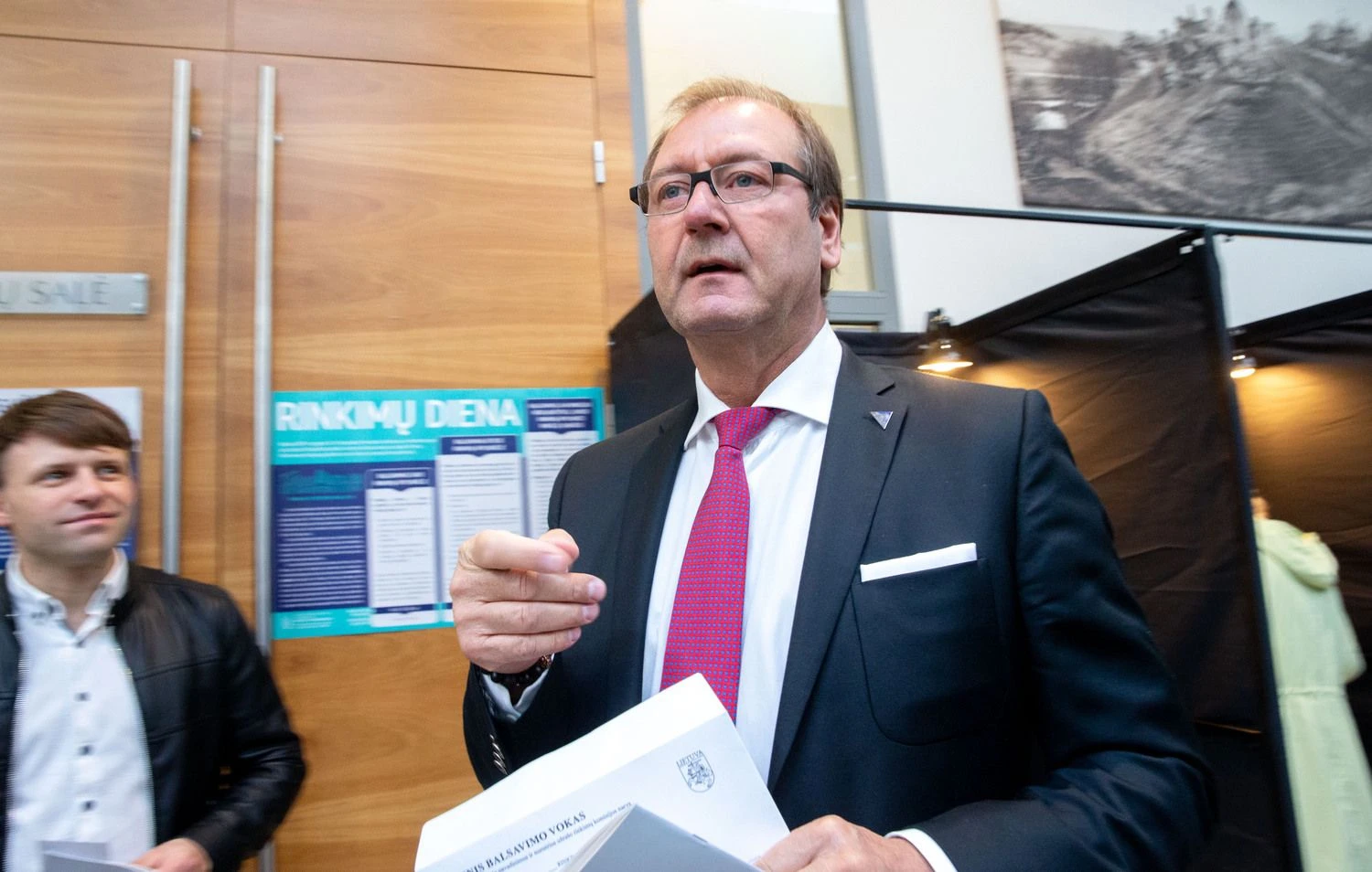 Viktoras Uspaskichas, Darbo partijos lyderis. Juditos Grigelytės (VŽ) nuotr.