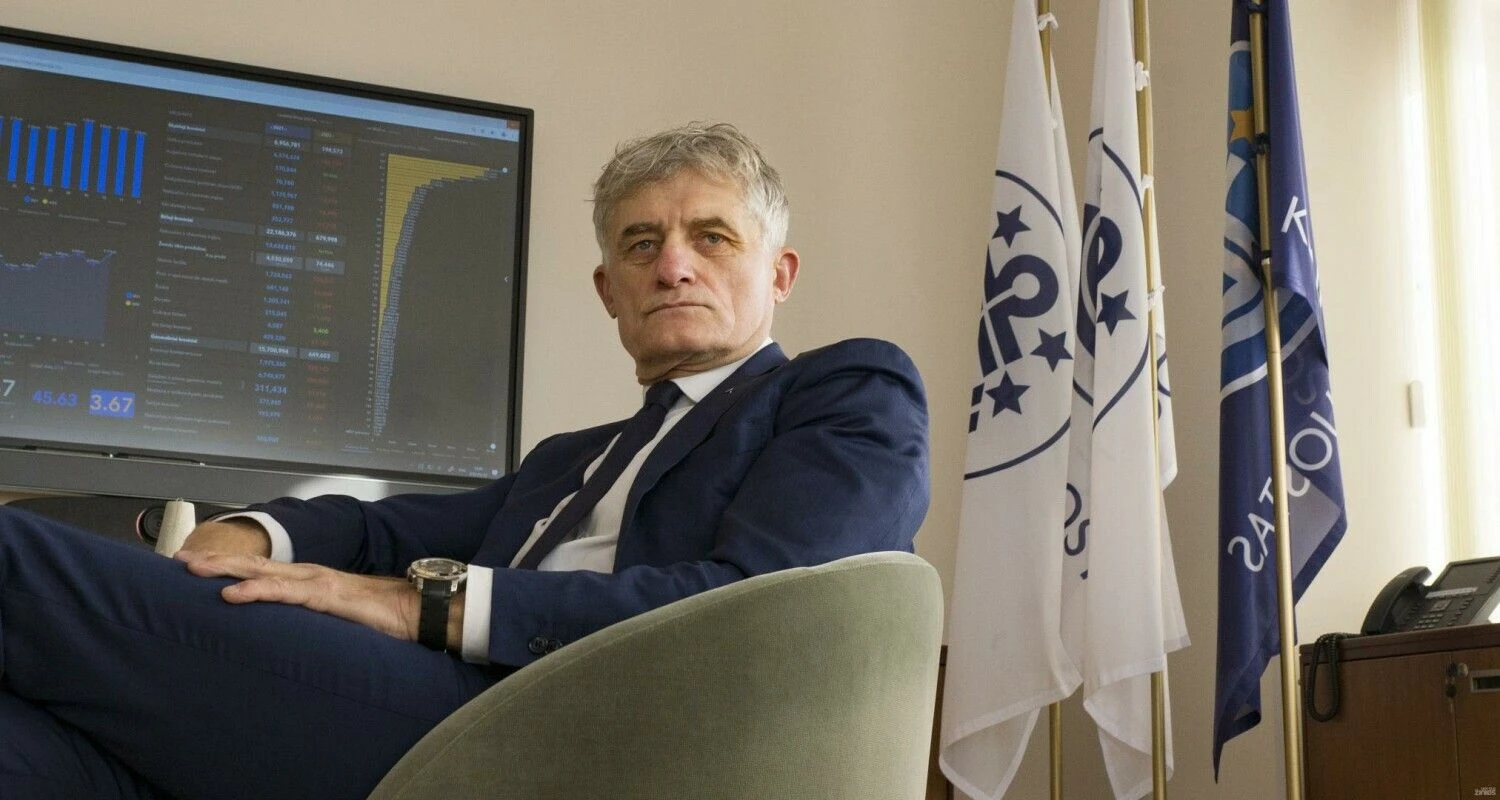 Algis Latakas, Klaipėdos valstybinio jūrų uosto direkcijos (KVJUD) vadovas. Algimanto Kalvaičio nuotr.