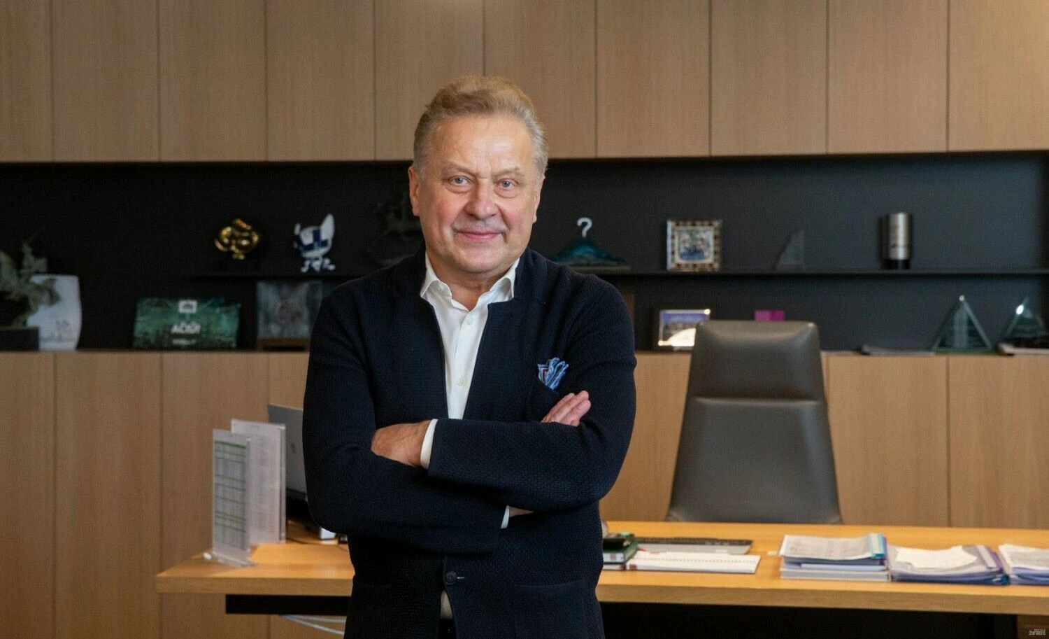 Rimantas Perveneckas, „Aprangos“ grupės generalinis direktorius. Juditos Grigelytės (VŽ) nuotr.