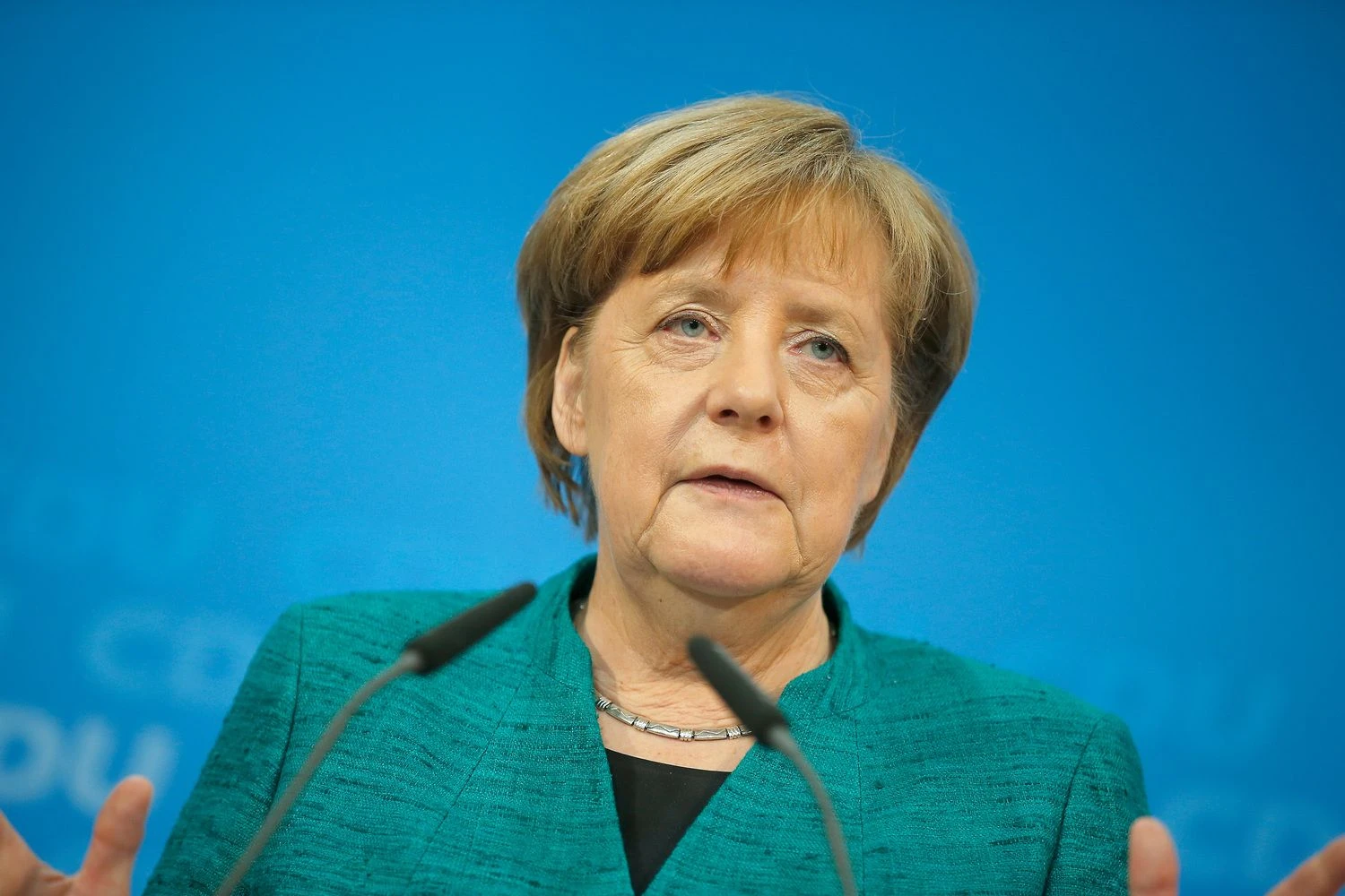 Vokietijos kanclerė Angela Merkel. Axelio Schmidto („Reuters“ / „Scanpix“) nuotr.