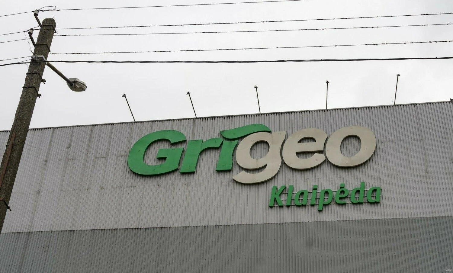 Grigeo Klaipėda logo. Algimanto Kalvaičio nuotr.