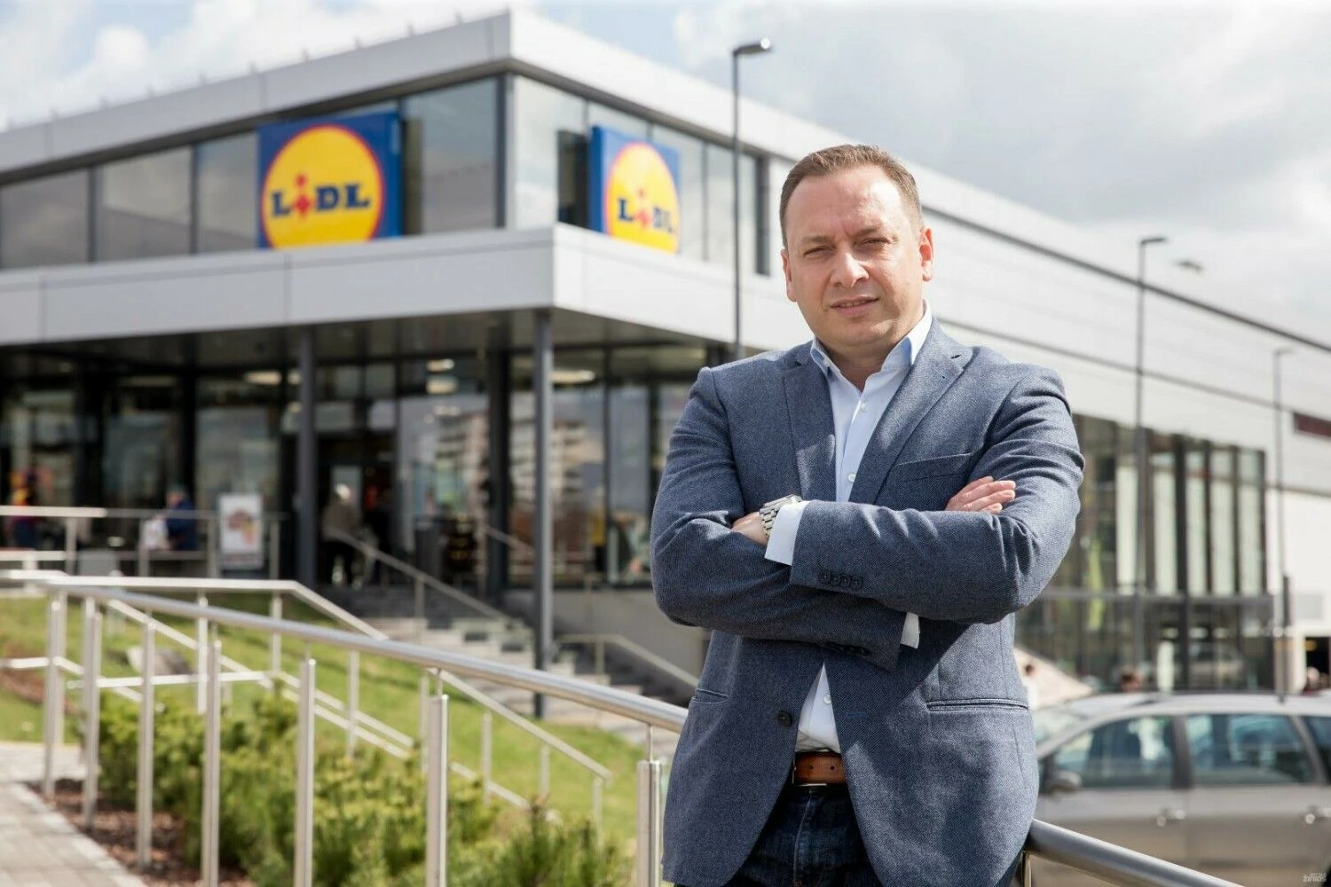Radostinas Dimitrovas Roussevas-Peine’as, UAB „Lidl Lietuva“ generalinis direktorius ir valdybos pirmininkas. Juditos Grigelytės (VŽ) nuotr.