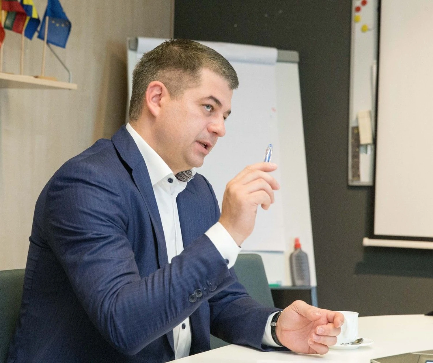 „Avia Solutions Group“ valdybos pirmininkas Gediminas Žiemelis. Juditos Grigelytės (VŽ) nuotr.