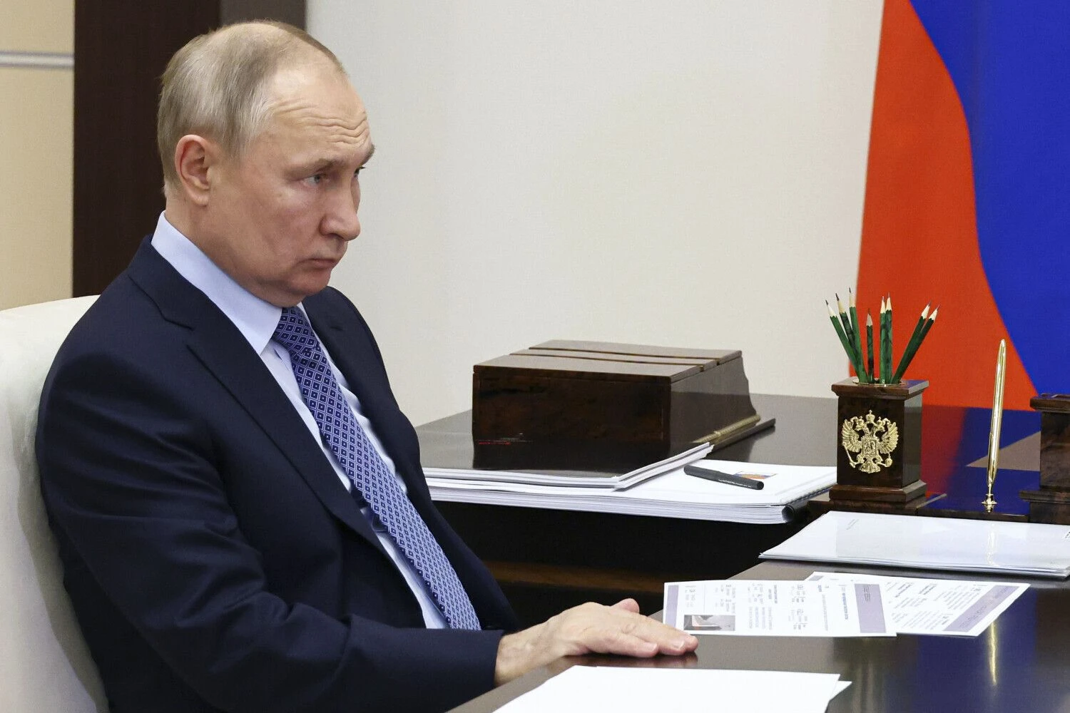 Vladimiras Putinas. Mikhailo Klimentyevo (AP / „Scanpix“) nuotr.