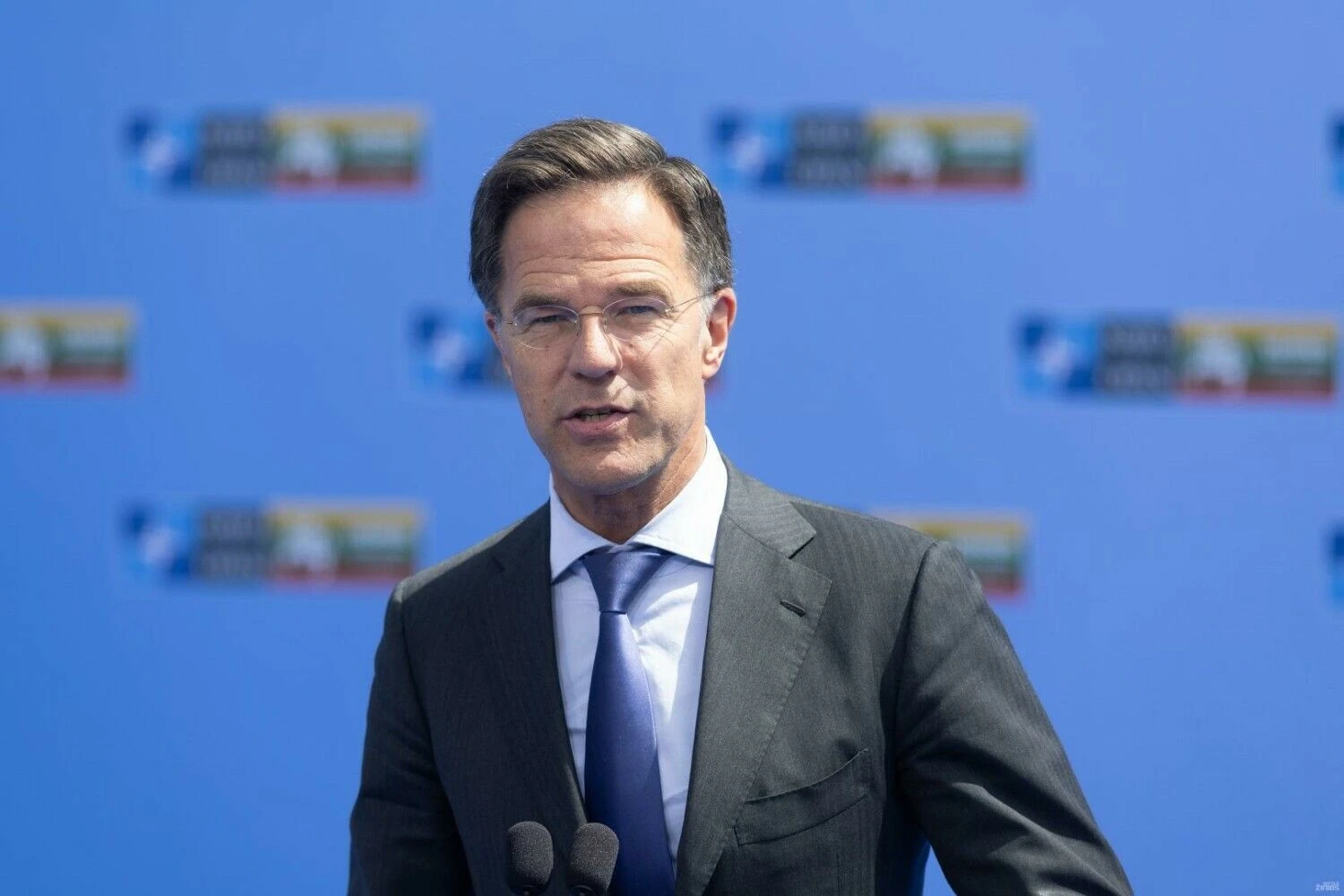 Nyderlandų ekspremjeras Markas Rutte taps naujuoju NATO generaliniu sekretoriumi. Juditos Grigelytės (VŽ) nuotr.