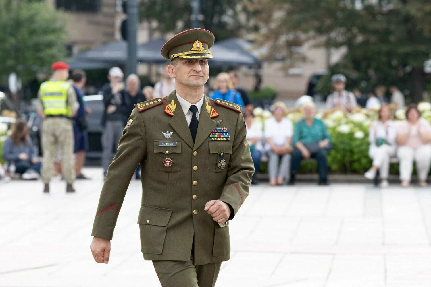 Generolas Raimundas Vaikšnoras, Lietuvos kariuomenės vadas. Juditos Grigelytės (VŽ) nuotr.