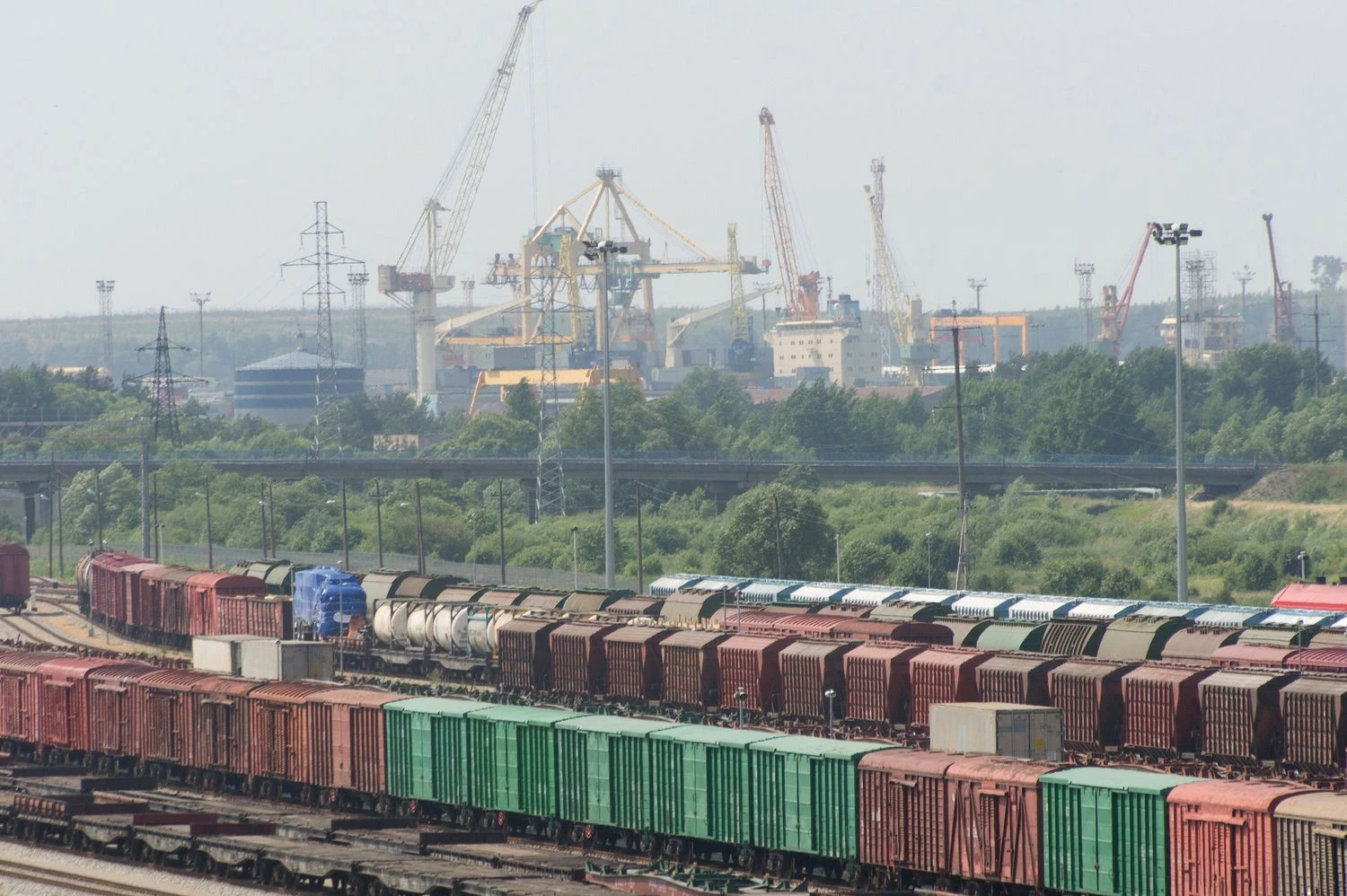 Klaipėdos „Draugystės“ geležinkelio stotis. Algimanto Kalvaičio nuotr.