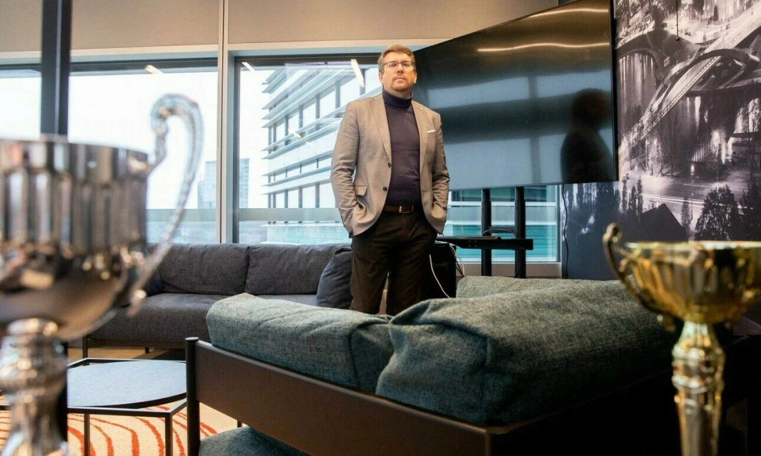 Mindaugas Kulbokas, „Newsec“ rinkos tyrimų ir analizės padalinio vadovas. Juditos Grigelytės (VŽ) nuotr.