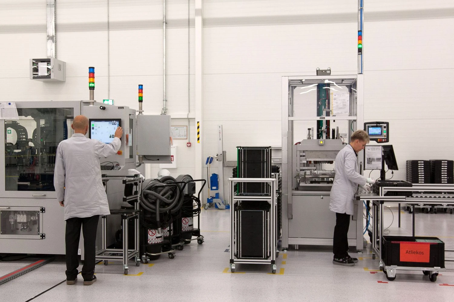 Penktadalis Lietuvos bendrovių kitąmet nusiteikusios didinti gamybos pajėgumą, kuris šiuo metu siekia net 86%. Miglės Žilinskaitės nuotr.