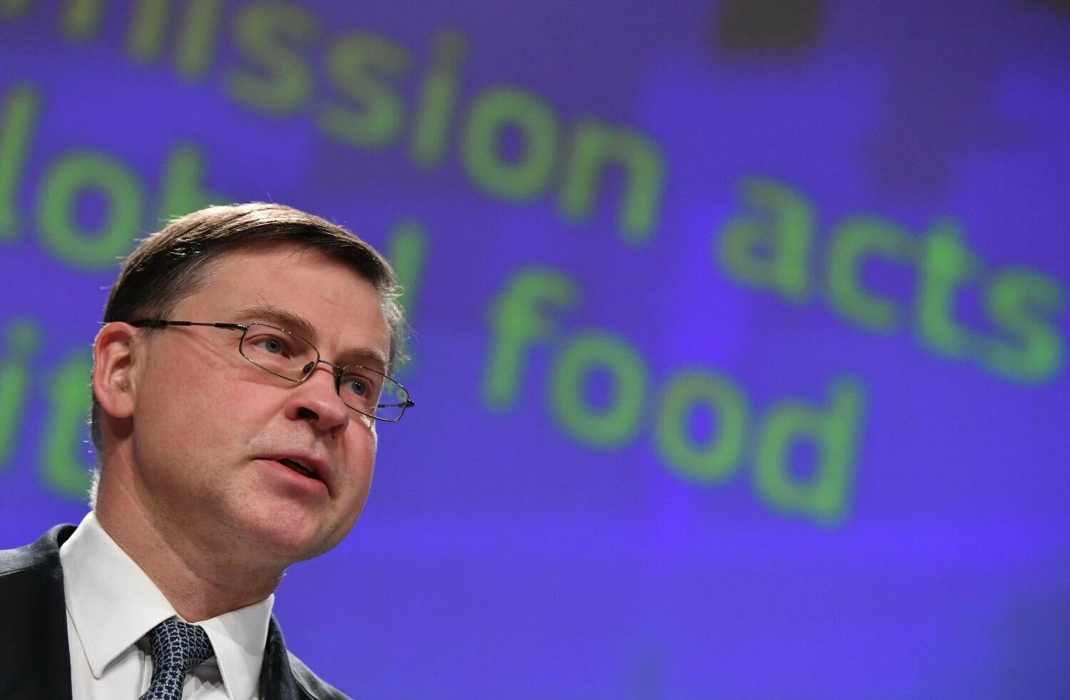 Januszas Wojciechowskis, už žemės ūkį atsakingas Europos komisaras. AFP / „Scanpix“ nuotr.
