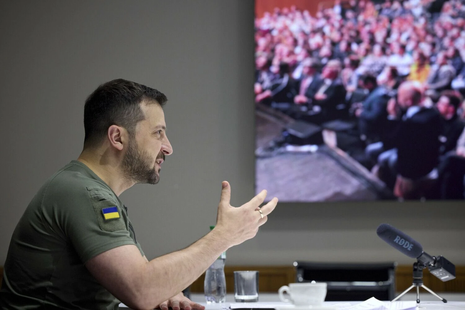 Ukrainos prezidentas Volodymyras Zelenskis. „Scanpix“ nuotr.