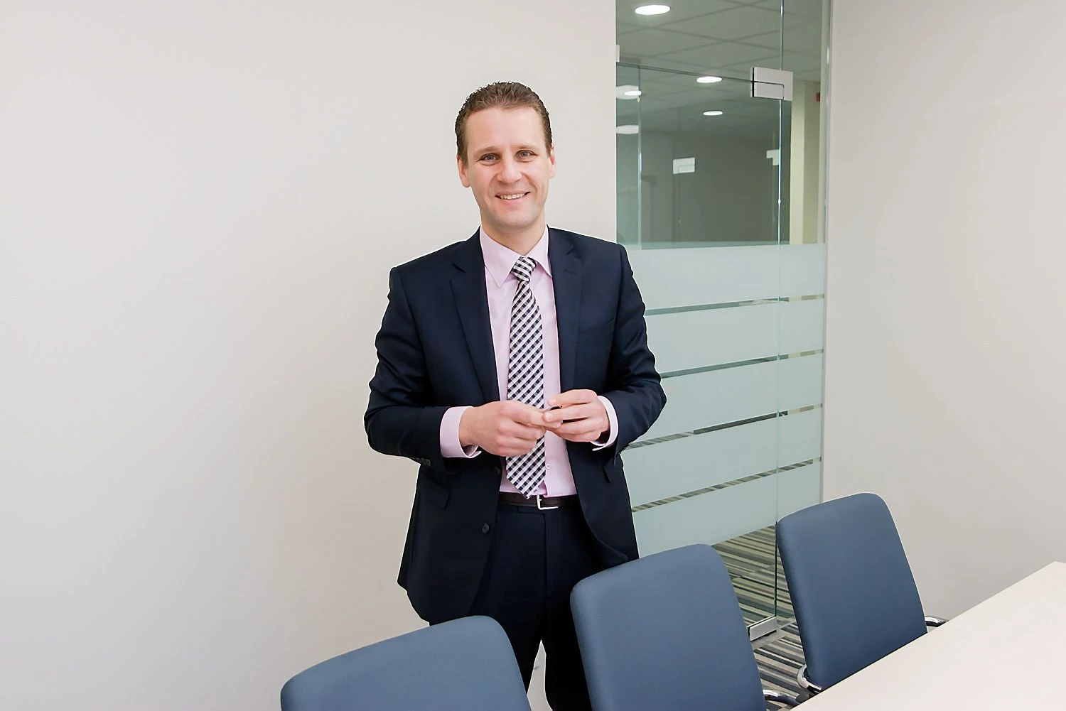 Vytautas Sinius, Šiaulių banko administracijos vadovas: „Apsispręsime dėl verslo finansavimo per EFSI tik kai turėsime visą informaciją, kaip veiks fondo garantijos bankų finansuojamiems projektams.“
Vladimiro Ivanovo (VŽ) nuotr.