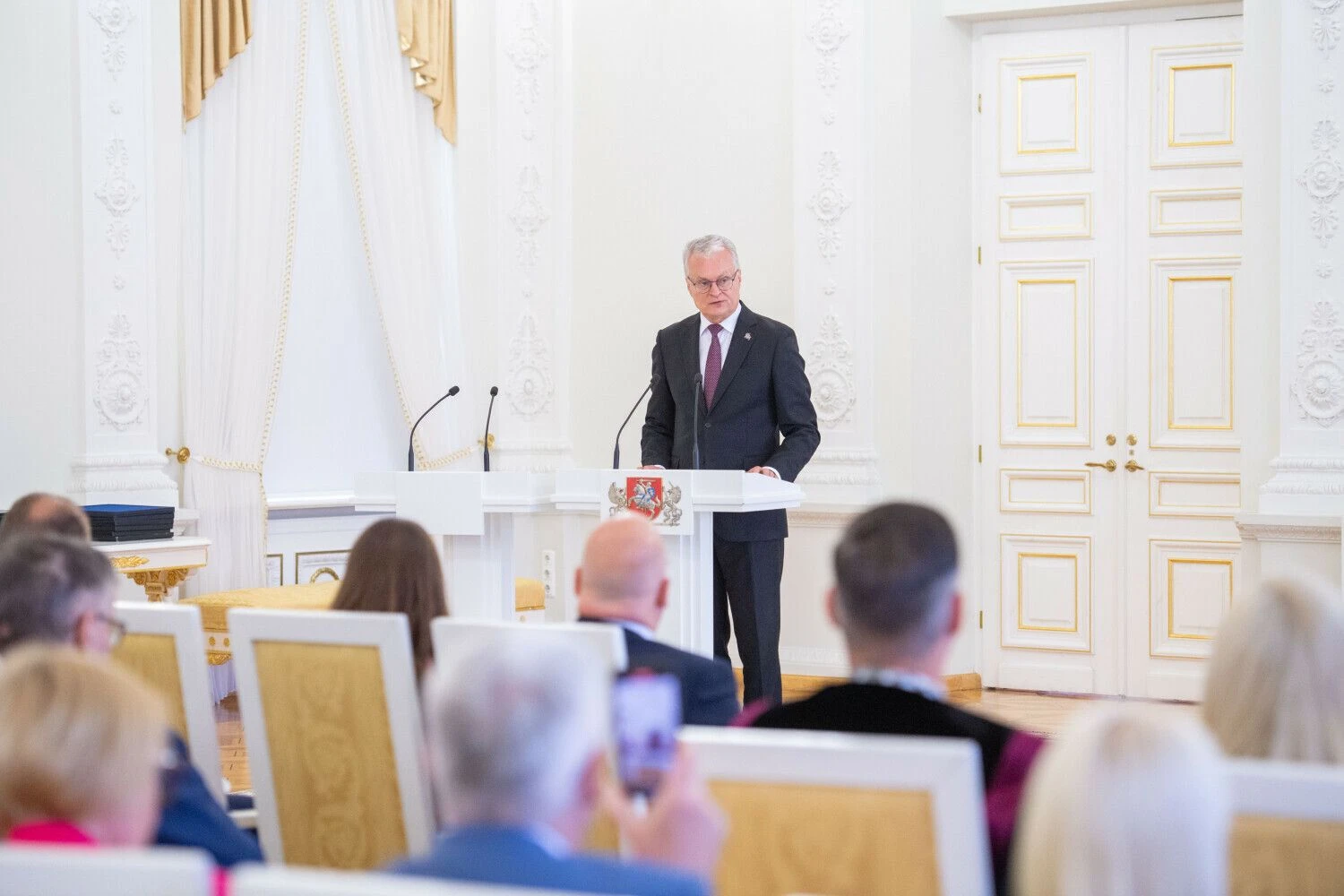 Gitanas Nausėda, prezidentas. R. Dačkaus (prezidentūros) nuotr.