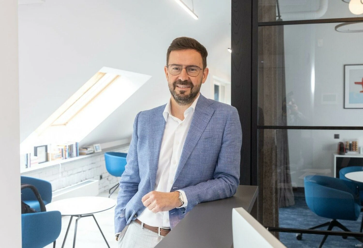 Šarūnas Dyburis, „AIMS International Lietuva“ vadovaujantis partneris. Juditos Grigelytės (VŽ) nuotr.