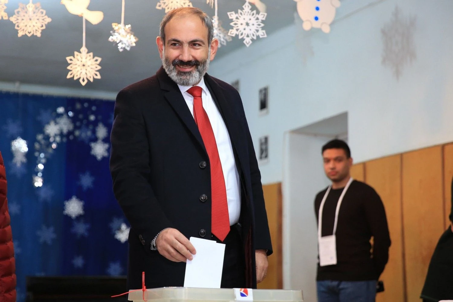 Nikolas Pashinyanas, Armėnijos premjeras. Gevorg Ghazaryan („Scanpix“/„Reuters“) nuotr.