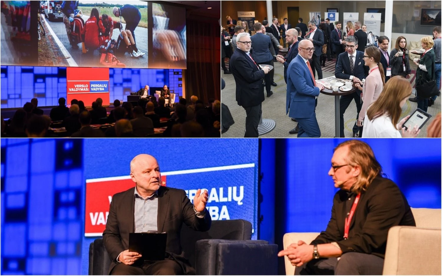 VŽ montažas. Konferencija „Verslo valdymas 2018: pergalių vadyba“. Ryčio Galadausko (VŽ) nuotr.