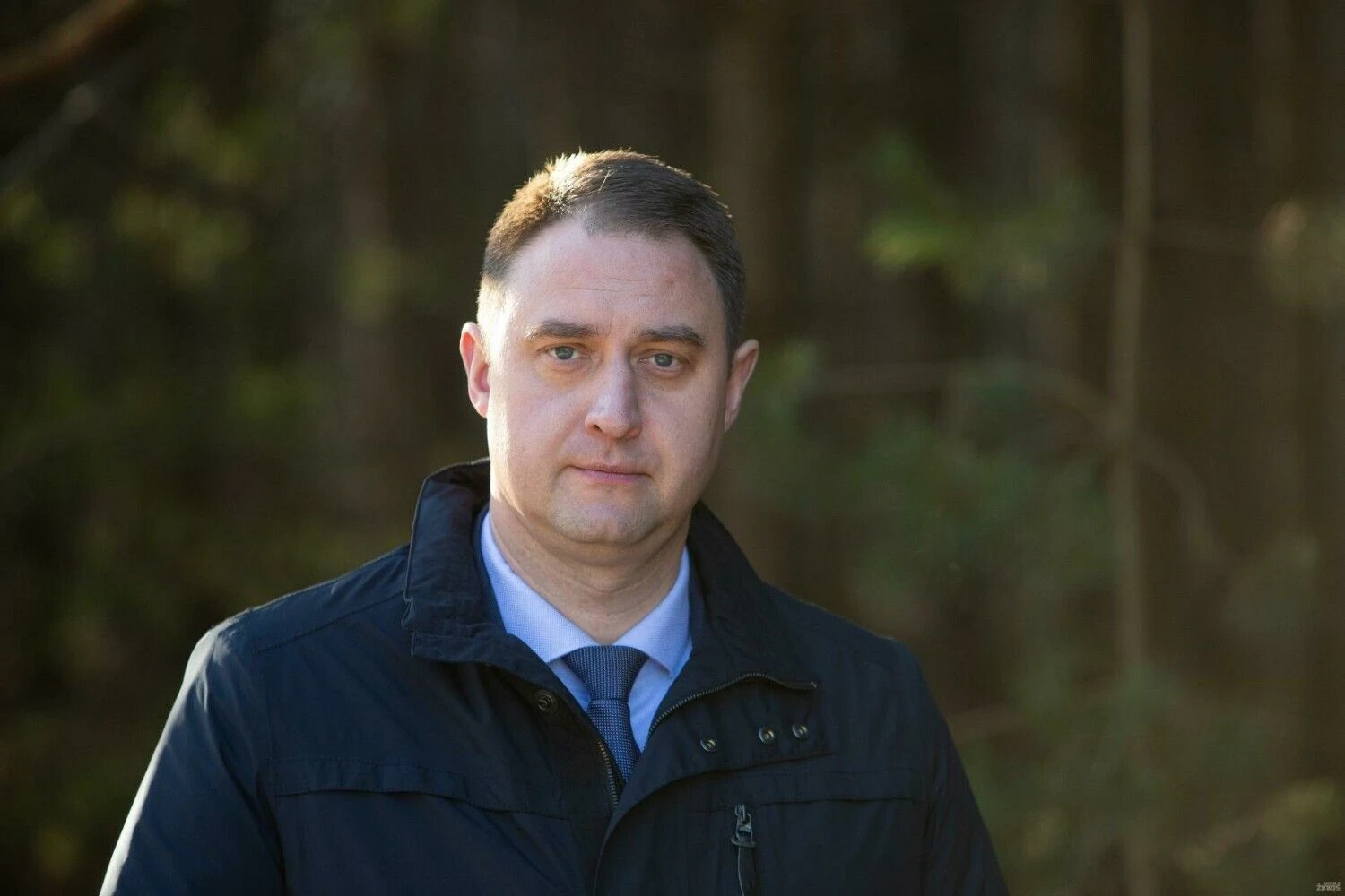 Valdas Kaubrė, Valstybinių miškų urėdijos direktoruis. Vladimiro Ivanovo (VŽ) nuotr.